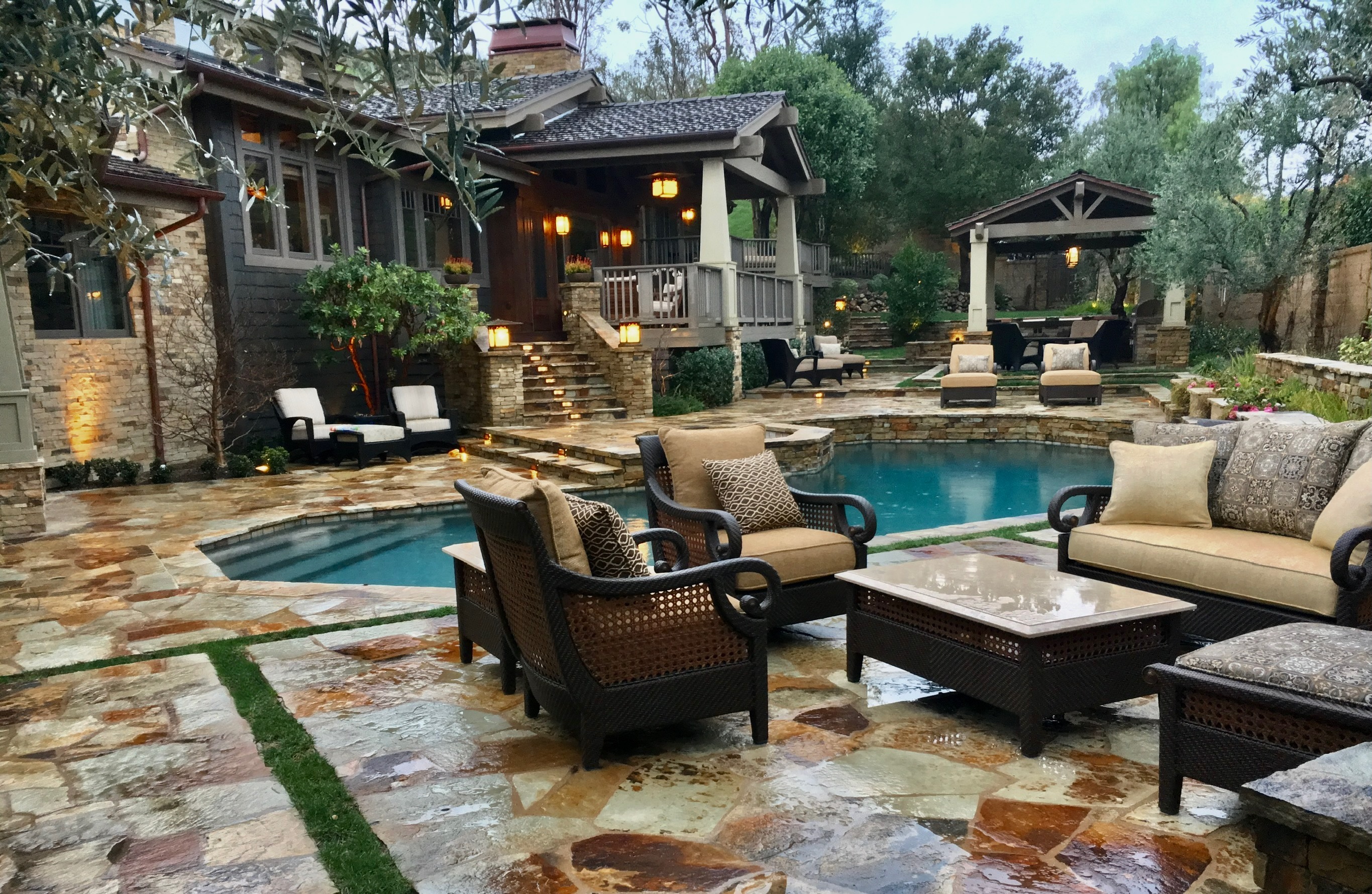 Coto de Caza formal garden details