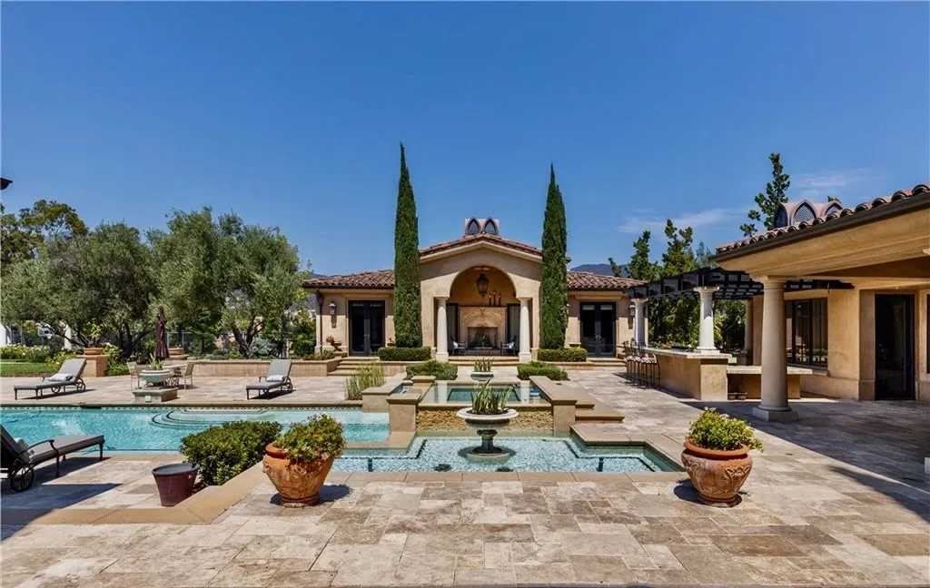 Villa Violeta estate landscape in Coto de Caza