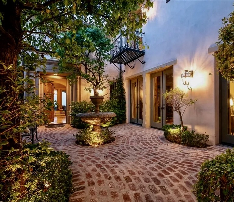 Crystal Cove formal garden