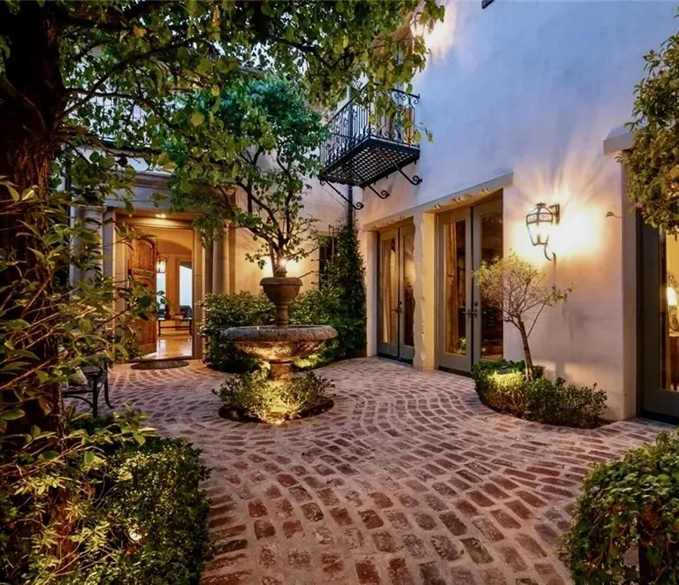 Crystal Cove formal garden