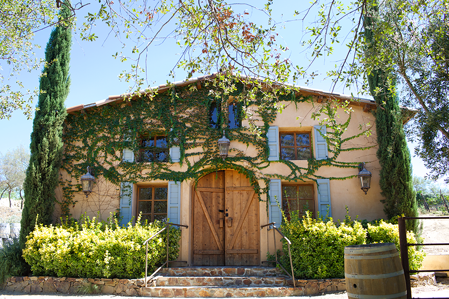 Milagro Farms winery grounds design