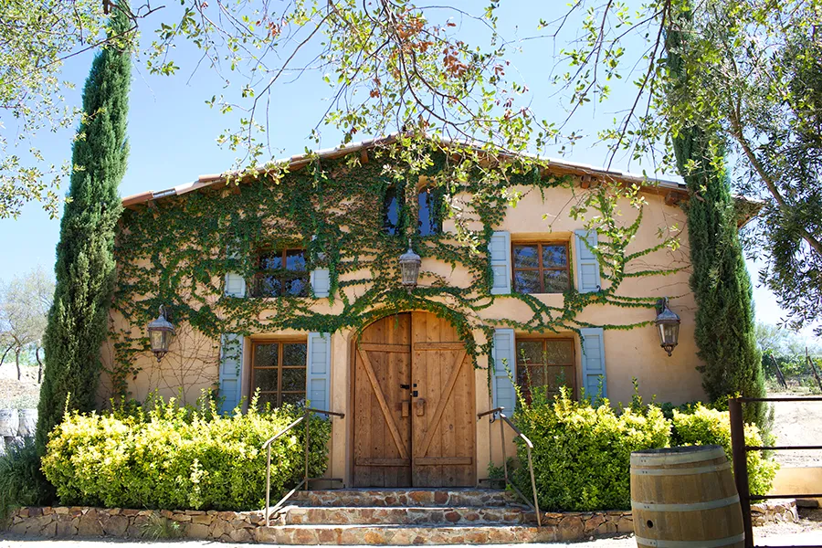 Milagro Farms winery grounds design