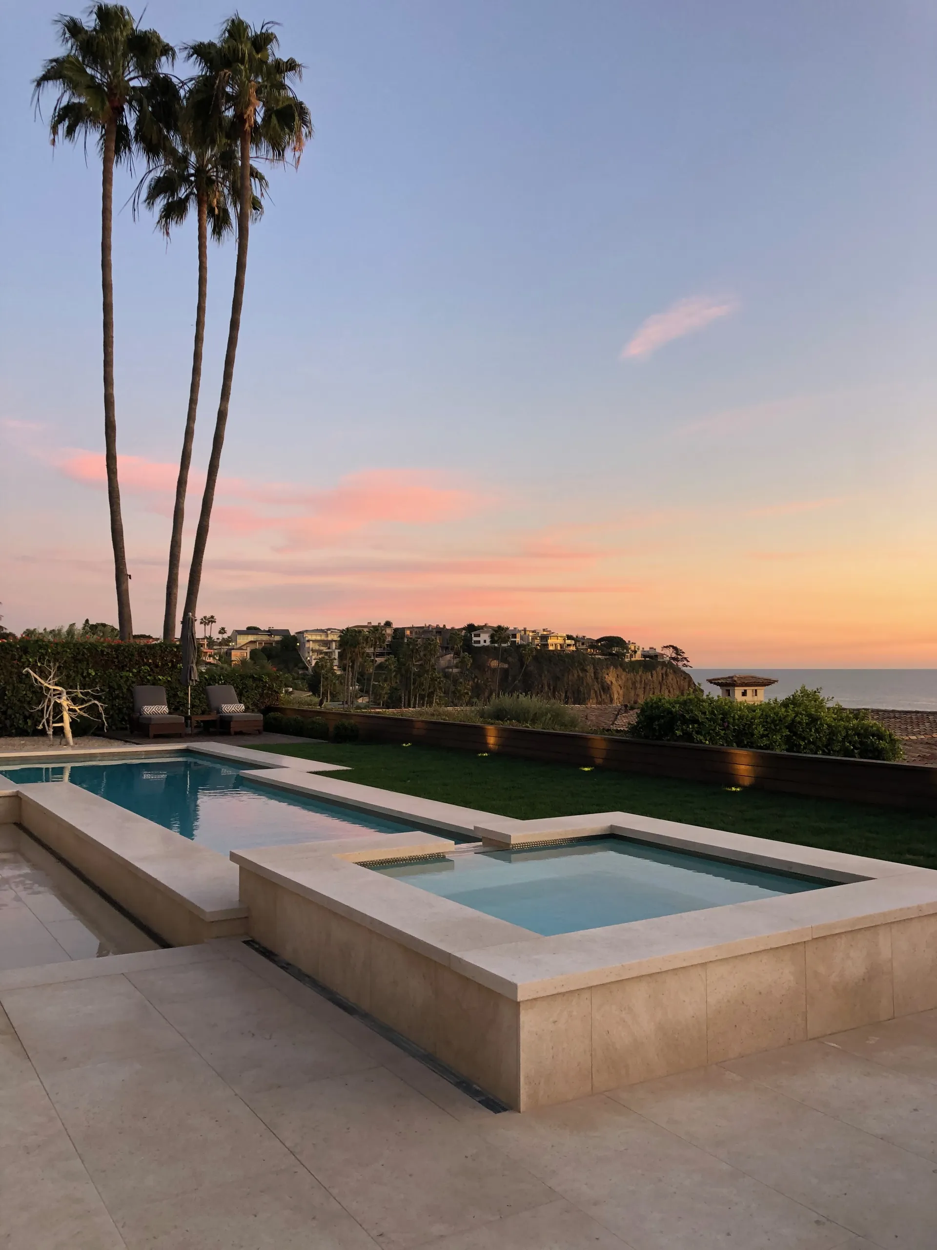 Modern landscape design in Laguna Beach