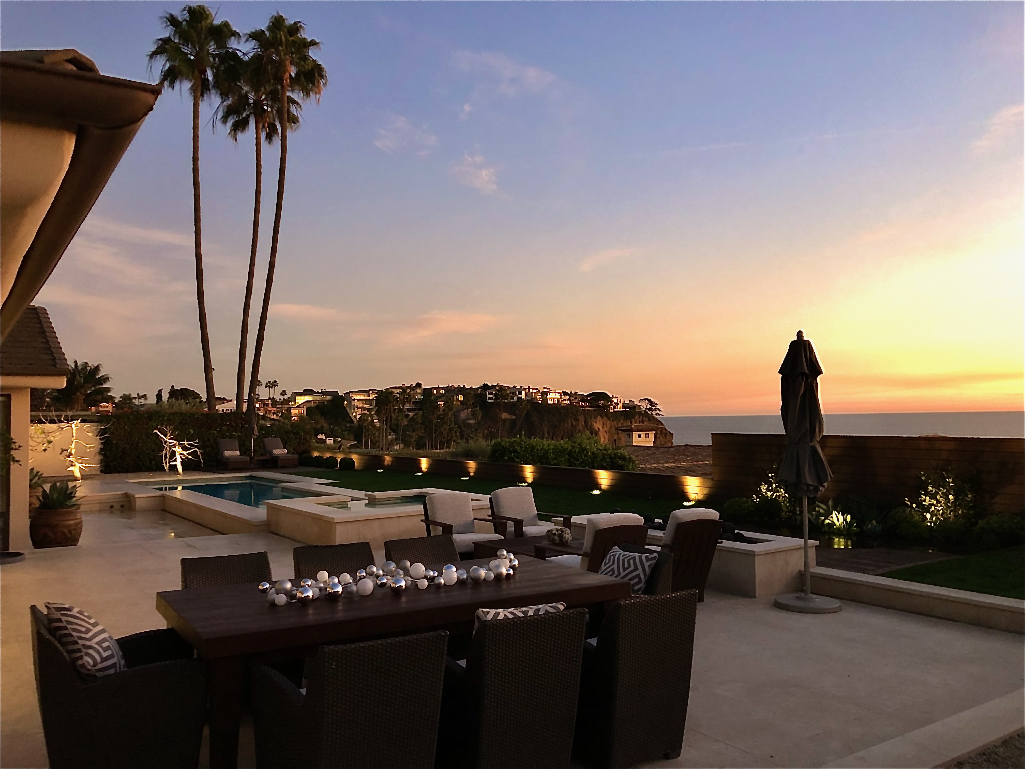 Modern Oasis clean lines and architectural details