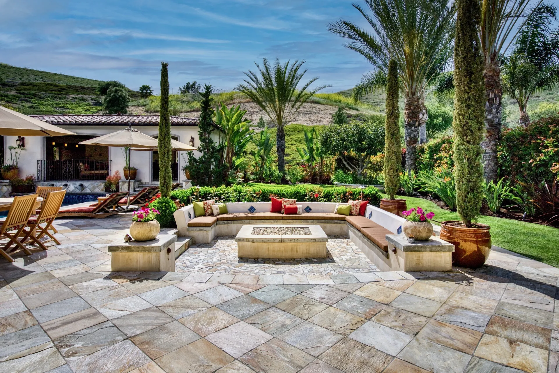 Coastal Contemporary garden details